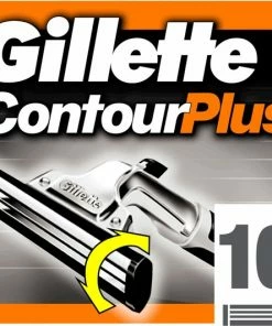 Aanbiedingen 🥰 Gillette Contour Plus - 10 Stuks - Wegwerpscheermesjes ✔️