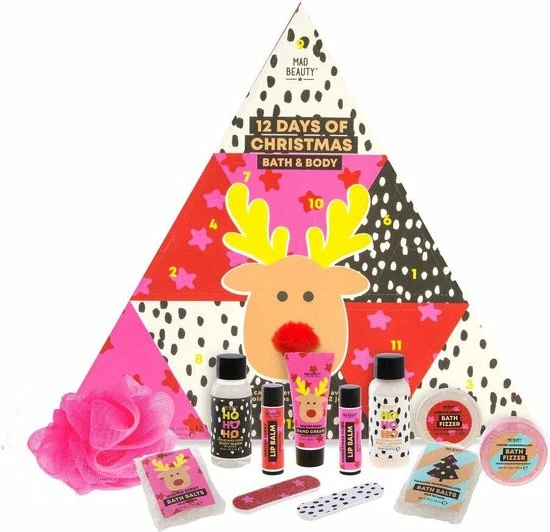 Goedkoopste 🔥 Mad Beauty 12 Days Of 🔔 Christmas Bath & Body Pom Pom Advent Kalender 🧨 3 Goedkoopste 🔥 Mad Beauty 12 Days Of 🔔 Christmas Bath & Body Pom Pom Advent Kalender 🧨