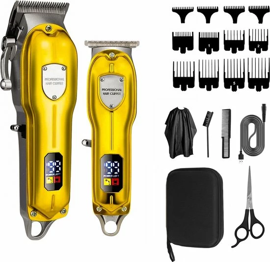 Gloednieuw β Good Experience Professionele Draadloze Tondeuse Incl. Reistas - Trimmer - Tondeuses - Scheerapparaat Mannen - Hoofdhaar - Haartrimmer - Baard - Trimmerset - Hair Clipper - Tondeuse Cheveux - Hair - Toilettas Heren π 3 Gloednieuw β Good Experience Professionele Draadloze Tondeuse Incl. Reistas - Trimmer - Tondeuses - Scheerapparaat Mannen - Hoofdhaar - Haartrimmer - Baard - Trimmerset - Hair Clipper - Tondeuse Cheveux - Hair - Toilettas Heren π
