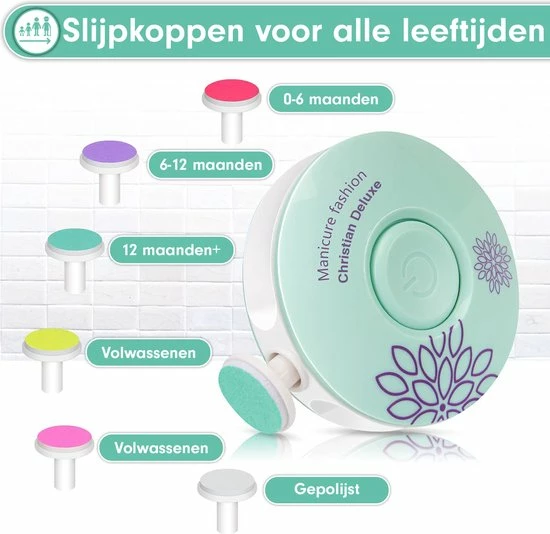Gloednieuw π― Christian Deluxe - Baby Nagelknipper Groen - Baby Manicureset - Baby Verzorgingsset - Baby Nagelvijl - Baby Nagelschaartje - Baby Nagelset - Elektrisch π 9 Gloednieuw π― Christian Deluxe - Baby Nagelknipper Groen - Baby Manicureset - Baby Verzorgingsset - Baby Nagelvijl - Baby Nagelschaartje - Baby Nagelset - Elektrisch π - Afbeelding 7