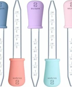 Aanbiedingen 🔥 Siliqon Pipet 5 Ml | Pipetje Met Silicone Dropper | Vloeistoffen / Doseren / Whisky / Medicijnen | Pipette | Pipetten In 5 Kleuren | Pipetjes - 5 Stuks 🌟