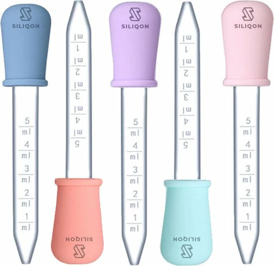 Aanbiedingen π₯ Siliqon Pipet 5 Ml | Pipetje Met Silicone Dropper | Vloeistoffen / Doseren / Whisky / Medicijnen | Pipette | Pipetten In 5 Kleuren | Pipetjes - 5 Stuks π 3 Aanbiedingen π₯ Siliqon Pipet 5 Ml | Pipetje Met Silicone Dropper | Vloeistoffen / Doseren / Whisky / Medicijnen | Pipette | Pipetten In 5 Kleuren | Pipetjes - 5 Stuks π