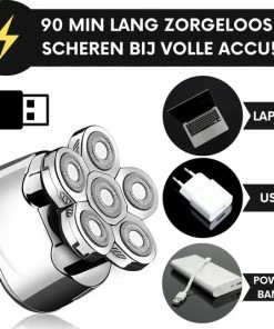 Flash-uitverkoop 🔔 Sansbeauté 6-in-1 Scheerapparaat Mannen – Trimmer - Nat & Droog - Face Head & Hair Shaver – Hoofd Kaal Scheren - Opzetstukken - Draadloos - Skull Edition - Gratis E-Book ⭐ -L'Oréal Shop 550x535 2