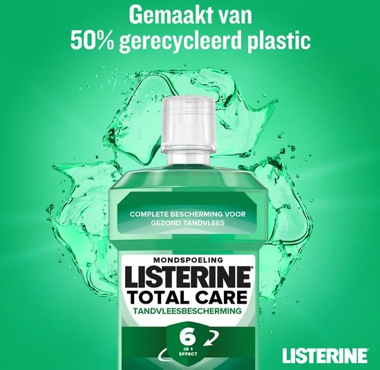 Hete verkoop π LISTERINE Total Care Tandvleesbescherming: Mondspoeling Voor Complete Bescherming Voor Gezond Tandvlees Met 6-in-1 Effect - Met Essentiële Oliën, Fluoride En Zinkformule, 3 X 500 Ml 𧨠10 Hete verkoop π LISTERINE Total Care Tandvleesbescherming: Mondspoeling Voor Complete Bescherming Voor Gezond Tandvlees Met 6-in-1 Effect - Met Essentiële Oliën, Fluoride En Zinkformule, 3 X 500 Ml 𧨠- Afbeelding 8