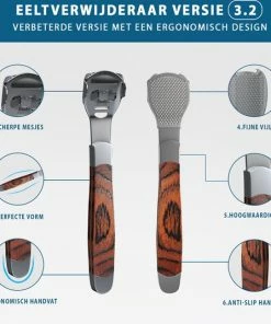 Beste recensies van 💯 Sincer Eelt Verwijderaar Met Luxe Opbergkoker– Inclusief 10 Dubbelzijdige Mesjes - Pedicure Apparaat – Voetverzorging – Voetvijl – Eeltrasp – Eeltschaaf – Eeltschraper – Puimsteen - Roestvrij Staal ✨ -L'Oréal Shop 550x536 4