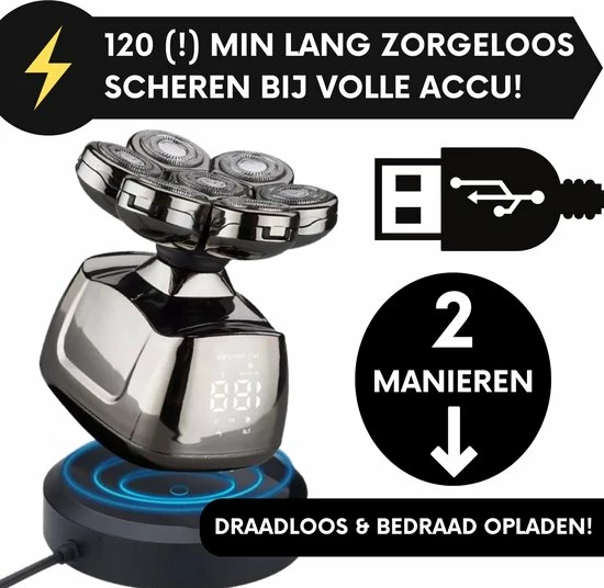 Top 10 🥰 Sansbeauté 6-in-1 Scheerapparaat Mannen – Trimmer - Nat & Droog - Face En Head Shaver – Hoofd Kaal Scheren - Draadloos Opladen - Opzetstukken - Skull Edition PRO - Gratis E-Book ✨ 21 Top 10 🥰 Sansbeauté 6-in-1 Scheerapparaat Mannen – Trimmer - Nat & Droog - Face En Head Shaver – Hoofd Kaal Scheren - Draadloos Opladen - Opzetstukken - Skull Edition PRO - Gratis E-Book ✨ - Afbeelding 19