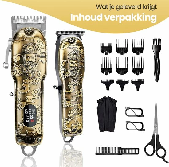 Nieuw β€οΈ Premes Professionele Draadloze Tondeuse - Trimmer - Haar - Baard - Tondeuse Mannen Hoofdhaar - Haartrimmer - Hair - Tondeuse Cheveux - Trimmer Baard - Trimmerset - Tondeuses - Cadeau Voor Man - Vrouw - Sinterklaas Cadeautjes - Mannen - Vrouwen π 12 Nieuw β€οΈ Premes Professionele Draadloze Tondeuse - Trimmer - Haar - Baard - Tondeuse Mannen Hoofdhaar - Haartrimmer - Hair - Tondeuse Cheveux - Trimmer Baard - Trimmerset - Tondeuses - Cadeau Voor Man - Vrouw - Sinterklaas Cadeautjes - Mannen - Vrouwen π - Afbeelding 10