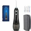 Top 10 😉 Bluemay Waterflosser - Monddouche - Waterflosser Elektrisch - Waterflosser Draadloos - Tandsteen Verwijderaar - Tandplak Verwijderaar - Zwart 🛒 -L'Oréal Shop 550x544 4