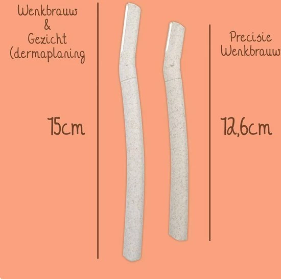 Groothandel π― Bamboozy Dermaplaning 6x Wenkbrauw Scheermesje Mesje Van Tarwestro - Scheermes Gezicht Intieme Streek - Wenkbrauw Trimmer Epileren Eyebrow Razor β¨ 9 Groothandel π― Bamboozy Dermaplaning 6x Wenkbrauw Scheermesje Mesje Van Tarwestro - Scheermes Gezicht Intieme Streek - Wenkbrauw Trimmer Epileren Eyebrow Razor β¨ - Afbeelding 7