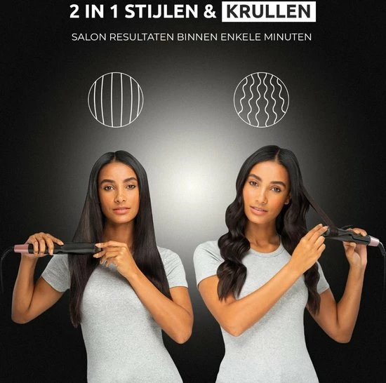 Beste Verkoop β¨ Boujee 2-in-1 Stijltang En Krultang π 9 Beste Verkoop β¨ Boujee 2-in-1 Stijltang En Krultang π - Afbeelding 7