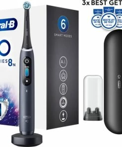 Hete verkoop ✔️ Oral B Oral-B IO 8n - Elektrische Tandenborstel - Zwart 🤩 -L'Oréal Shop 550x547 23