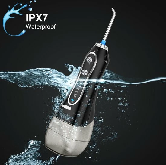 Top 10 π Bluemay Waterflosser - Monddouche - Waterflosser Elektrisch - Waterflosser Draadloos - Tandsteen Verwijderaar - Tandplak Verwijderaar - Zwart π 4 Top 10 π Bluemay Waterflosser - Monddouche - Waterflosser Elektrisch - Waterflosser Draadloos - Tandsteen Verwijderaar - Tandplak Verwijderaar - Zwart π - Afbeelding 2