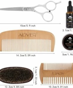 Hete verkoop 🎁 Aliver Beardkit Aliver Baardverzorging Set Incl. Baardolie, Baardbalsem, Baardkam, Baardschaar, Baardborstel - Luxe Baardset / 100% Natuurlijk - Geschenkset Voor Mannen 😉 -L'Oréal Shop 550x548 38