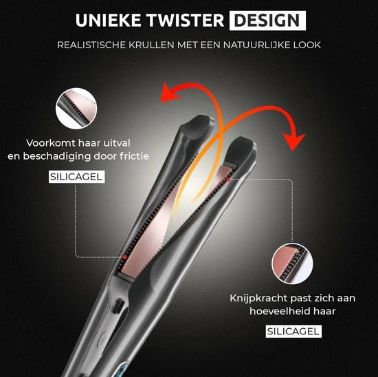 Beste Verkoop β¨ Boujee 2-in-1 Stijltang En Krultang π 13 Beste Verkoop β¨ Boujee 2-in-1 Stijltang En Krultang π - Afbeelding 11