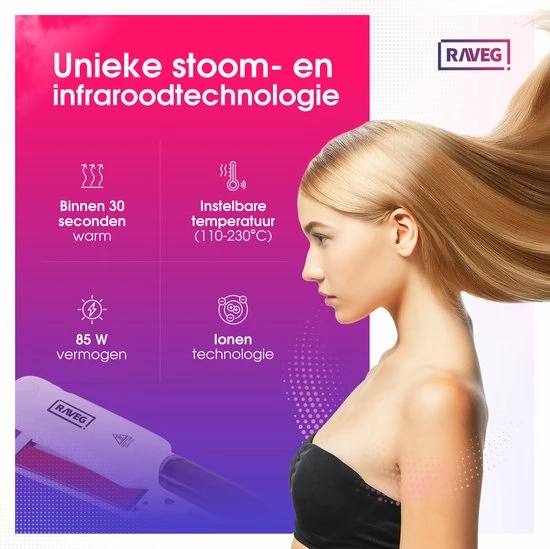 Begroting π Stoom Stijltang Steampod 3.0 - RAVEG βοΈ 11 Begroting π Stoom Stijltang Steampod 3.0 - RAVEG βοΈ - Afbeelding 9