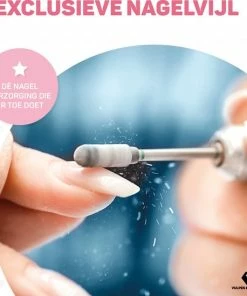 Uitgang 🥰 Vulpes Goods Vulpes BeautyCare® Elektrische Nagelvijl - 11 Nagelfrees Bitjes, 96 Schuurrolletjes & Draagtas - Manicure En Pedicure Set - Limited Edtion - Rosé/Goud 😍 -L'Oréal Shop 550x549 16