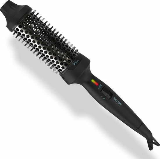 Nieuw 🤩 Revamp Progloss Keramische Warmteborstel - 40 Mm Krulborstel - 3 Meter Salonkabel - Fohnborstels ✔️ 10 Nieuw 🤩 Revamp Progloss Keramische Warmteborstel - 40 Mm Krulborstel - 3 Meter Salonkabel - Fohnborstels ✔️ - Afbeelding 8