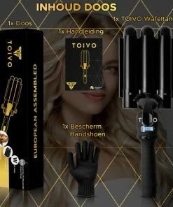 Aanbiedingen 😍 Toivo Wafeltang HS31 ProCare - Tri-Blade Technologie – 25MM - Golvenkrultang – Wave Krultang – Waver ⭐ -L'Oréal Shop 550x549 39