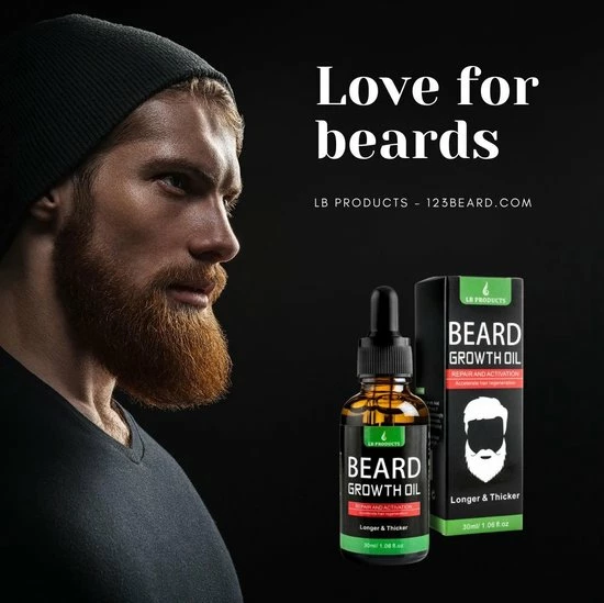 Korting π LB Products™ Baardgroei Olie - Baardolie - Baard Groei Middel - Baardhaar - Baardgroei Stimuleren - Versnellen 30 Ml π 12 Korting π LB Products™ Baardgroei Olie - Baardolie - Baard Groei Middel - Baardhaar - Baardgroei Stimuleren - Versnellen 30 Ml π - Afbeelding 10