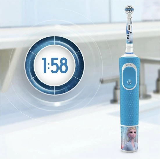Promo π Oral B Oral-B Kids Frozen 2 - Elektrische Tandenborstel - Powered By Braun - 1 Handvat En 1 Opzetborstel π 7 Promo π Oral B Oral-B Kids Frozen 2 - Elektrische Tandenborstel - Powered By Braun - 1 Handvat En 1 Opzetborstel π - Afbeelding 5