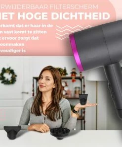 Gloednieuw π QLAY® Föhn Met Diffuser Voor Perfecte Krullen - Ionische Haardroger - Hair Dryer - Haarföhn - Fohnborstel π 9 Gloednieuw π QLAY® Föhn Met Diffuser Voor Perfecte Krullen - Ionische Haardroger - Hair Dryer - Haarföhn - Fohnborstel π -L'OrΓ©al Shop 550x550 1021