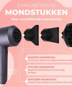Gloednieuw π QLAY® Föhn Met Diffuser Voor Perfecte Krullen - Ionische Haardroger - Hair Dryer - Haarföhn - Fohnborstel π 12 Gloednieuw π QLAY® Föhn Met Diffuser Voor Perfecte Krullen - Ionische Haardroger - Hair Dryer - Haarföhn - Fohnborstel π -L'OrΓ©al Shop 550x550 1023