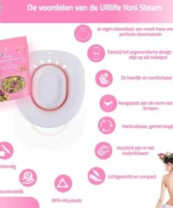 Nieuw 🌟 URlife® - Vaginale Stoombad- Helpt Tegen Schimmelinfecties, Geur En Meer- Vaginale Gezondheid- Vaginale Verzorging + Reiniging- Vagina Douche / Bad 🎉 -L'Oréal Shop 550x550 1025