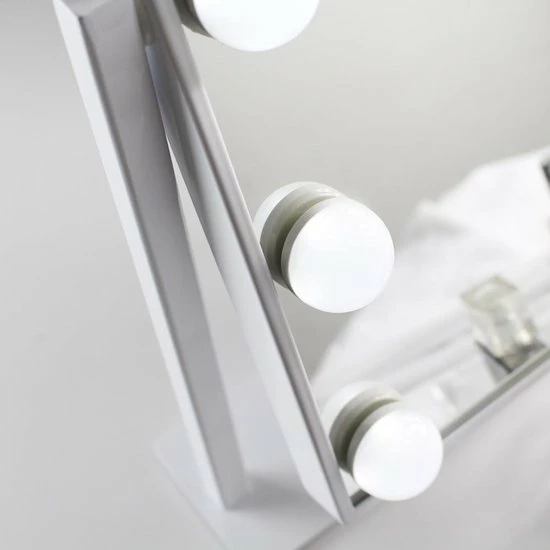 Uitgang π Bright Beauty Vanity Make Up Spiegel Met Verlichting - Wit - Dimbaar Met Drie Lichtstanden β 8 Uitgang π Bright Beauty Vanity Make Up Spiegel Met Verlichting - Wit - Dimbaar Met Drie Lichtstanden β - Afbeelding 6