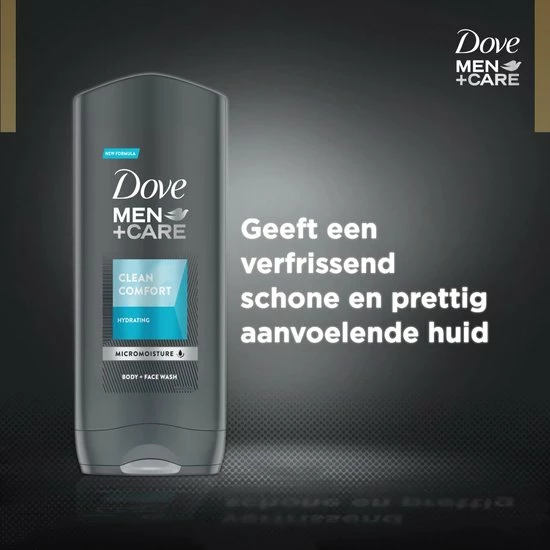 Kopen ❤️ Dove Men+Care Clean Comfort Douchegel - 6 X 400 Ml - Voordeelverpakking 💯 4 Kopen ❤️ Dove Men+Care Clean Comfort Douchegel - 6 X 400 Ml - Voordeelverpakking 💯 - Afbeelding 2
