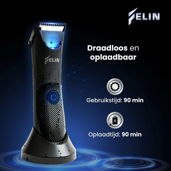 Kopen π Felin Bodygroomer Mannen - Trimmer - Bodytrimmer - Scheerapparaat - Waterdicht - Draadloos & Oplaadbaar - Geschikt Voor Hele Lichaam - Sinterklaas π 6 Kopen π Felin Bodygroomer Mannen - Trimmer - Bodytrimmer - Scheerapparaat - Waterdicht - Draadloos & Oplaadbaar - Geschikt Voor Hele Lichaam - Sinterklaas π - Afbeelding 4