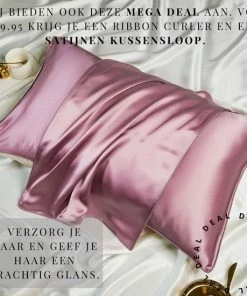 Beste Pirce 🛒 NOIRIEUX® Heatless Curls - Heatless Haarkruller - Zijde Haarkruller - Heatless Curling Ribbon Silk – Roze ⭐ -L'Oréal Shop 550x550 1085