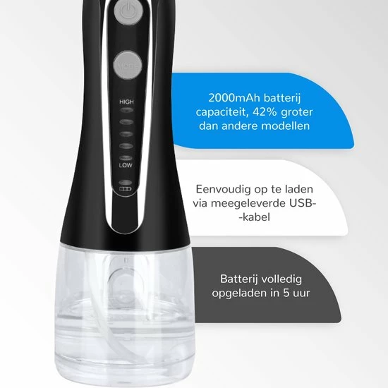 Beste recensies van π ISmile Waterflosser - Monddouche - GRATIS Reistas - Waterflosser Draadloos - Tandsteen Verwijderen - Gezond & Schoon Gebit - Zwart β€οΈ 11 Beste recensies van π ISmile Waterflosser - Monddouche - GRATIS Reistas - Waterflosser Draadloos - Tandsteen Verwijderen - Gezond & Schoon Gebit - Zwart β€οΈ - Afbeelding 9