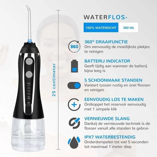 Beste recensies van π ISmile Waterflosser - Monddouche - GRATIS Reistas - Waterflosser Draadloos - Tandsteen Verwijderen - Gezond & Schoon Gebit - Zwart β€οΈ 13 Beste recensies van π ISmile Waterflosser - Monddouche - GRATIS Reistas - Waterflosser Draadloos - Tandsteen Verwijderen - Gezond & Schoon Gebit - Zwart β€οΈ - Afbeelding 11