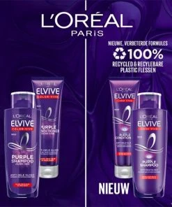 Goedkoop ❤️ L’Oréal Paris L'Oréal Paris Elvive Color Vive Purple Zilver Shampoo - 6 X 200 Ml - Voordeelverpakking 😍 27 Goedkoop ❤️ L’Oréal Paris L'Oréal Paris Elvive Color Vive Purple Zilver Shampoo - 6 X 200 Ml - Voordeelverpakking 😍 -L'Oréal Shop 550x550 1138