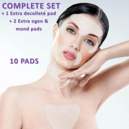 Beste deal 𧨠Simia™ Complete Set Anti Rimpel Beauty Pads 10 STUKS Tegen Lijntjes En Rimpels - Decolleté Hals & Gezicht - Anti Aging - Huidverzorging Voordeelset π 7 Beste deal 𧨠Simia™ Complete Set Anti Rimpel Beauty Pads 10 STUKS Tegen Lijntjes En Rimpels - Decolleté Hals & Gezicht - Anti Aging - Huidverzorging Voordeelset π - Afbeelding 5