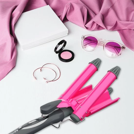 Korting 👏 Swanliss® Swanliss Krultang 25mm - Met Argan Olie En Handschoen - Golvenkrultang – Golf Wave Krultang - Beach Waves 🎁 6 Korting 👏 Swanliss® Swanliss Krultang 25mm - Met Argan Olie En Handschoen - Golvenkrultang – Golf Wave Krultang - Beach Waves 🎁 - Afbeelding 4