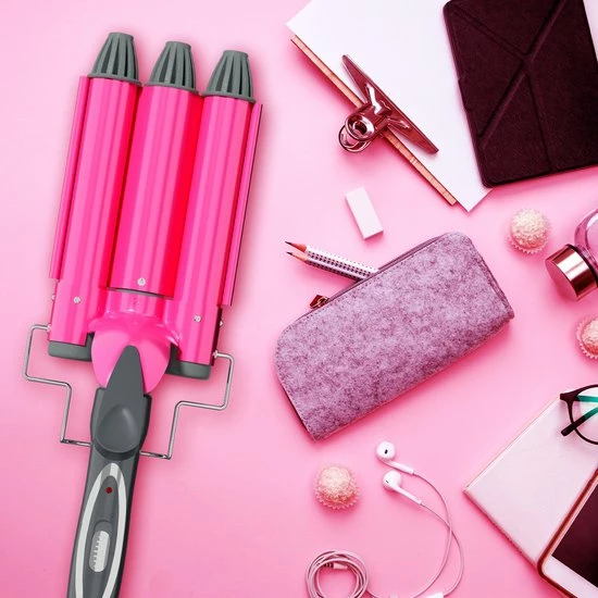 Korting 👏 Swanliss® Swanliss Krultang 25mm - Met Argan Olie En Handschoen - Golvenkrultang – Golf Wave Krultang - Beach Waves 🎁 7 Korting 👏 Swanliss® Swanliss Krultang 25mm - Met Argan Olie En Handschoen - Golvenkrultang – Golf Wave Krultang - Beach Waves 🎁 - Afbeelding 5