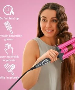 Korting 👏 Swanliss® Swanliss Krultang 25mm - Met Argan Olie En Handschoen - Golvenkrultang – Golf Wave Krultang - Beach Waves 🎁 18 Korting 👏 Swanliss® Swanliss Krultang 25mm - Met Argan Olie En Handschoen - Golvenkrultang – Golf Wave Krultang - Beach Waves 🎁 -L'Oréal Shop 550x550 1183