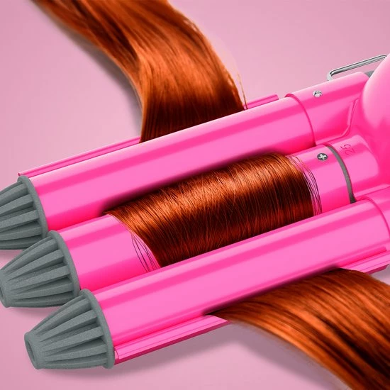 Korting 👏 Swanliss® Swanliss Krultang 25mm - Met Argan Olie En Handschoen - Golvenkrultang – Golf Wave Krultang - Beach Waves 🎁 11 Korting 👏 Swanliss® Swanliss Krultang 25mm - Met Argan Olie En Handschoen - Golvenkrultang – Golf Wave Krultang - Beach Waves 🎁 - Afbeelding 9