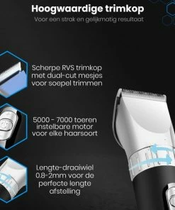 Beste recensies van 👏 Beeperfect® Professionele Tondeuse Mannen - Draadloos - Haartrimmer - Tondeuse Hoofdhaar - Gratis Kappersset 😍 -L'Oréal Shop 550x550 1190