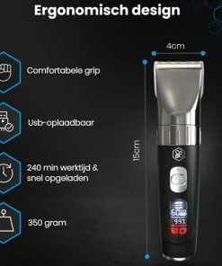 Beste recensies van 👏 Beeperfect® Professionele Tondeuse Mannen - Draadloos - Haartrimmer - Tondeuse Hoofdhaar - Gratis Kappersset 😍 -L'Oréal Shop 550x550 1191