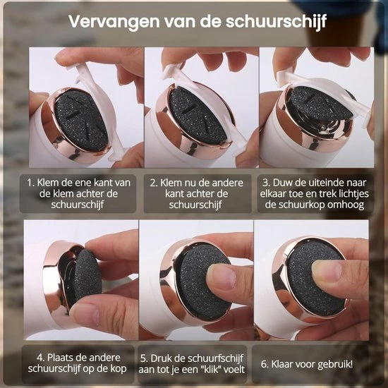 Beste deal ๐ Beeperfect® Elektrische Eeltverwijderaar Met Stofzuigsysteem - Voetvijl - Eeltvijl - IPX7 Waterdicht - Gratis Pedicure Set - ๐ 12 Beste deal ๐ Beeperfect® Elektrische Eeltverwijderaar Met Stofzuigsysteem - Voetvijl - Eeltvijl - IPX7 Waterdicht - Gratis Pedicure Set - ๐ - Afbeelding 10