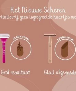 Top 10 💯 Bamboozy Safety Razor Starterkit Aluminium Voor Vrouw Rose Gold Goud - 20 Mesjes - Scheerkwast - Scheerzeep - Scheren Starterset ❤️ -L'Oréal Shop 550x550 1235