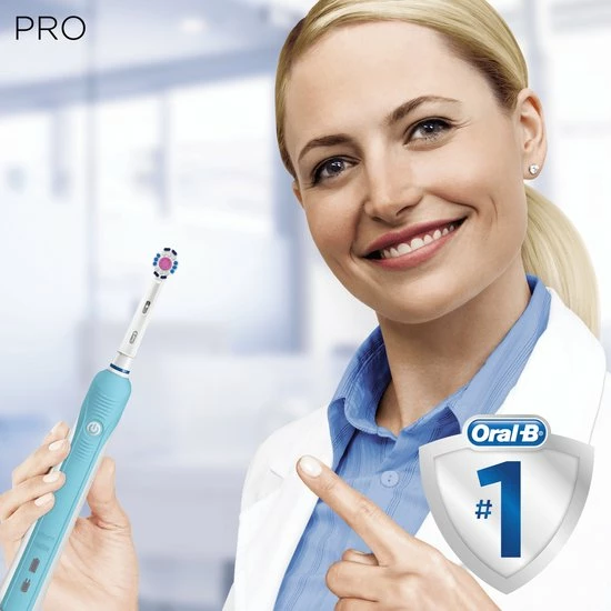 Uitgang π₯ Oral B Oral-B Pro 1 700 - Oplaadbare Elektrische Tandenborstel - Powered By Braun - Blauw π 9 Uitgang π₯ Oral B Oral-B Pro 1 700 - Oplaadbare Elektrische Tandenborstel - Powered By Braun - Blauw π - Afbeelding 7