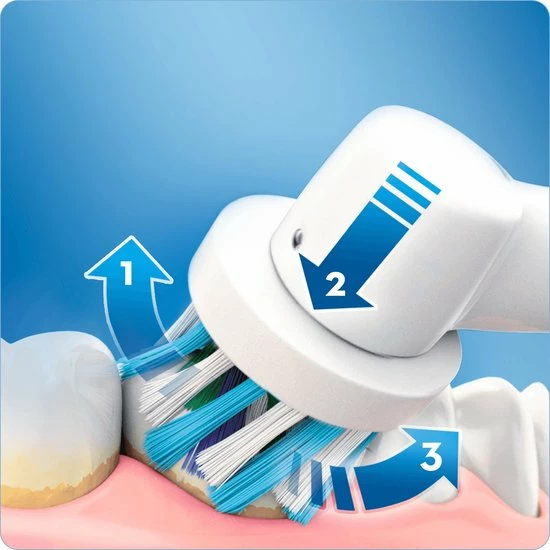 Uitgang π₯ Oral B Oral-B Pro 1 700 - Oplaadbare Elektrische Tandenborstel - Powered By Braun - Blauw π 12 Uitgang π₯ Oral B Oral-B Pro 1 700 - Oplaadbare Elektrische Tandenborstel - Powered By Braun - Blauw π - Afbeelding 10
