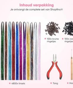 Uitgang β¨ SHOPFINO Glitter Hair Extensions - Hair Tinsel Kit - Haar Extentions - Hittebestendig - TikTok - 12 Verschillende Kleuren - 4800 Hairtinsels - Black Friday - Sinterklaas - Cadeautip π 13 Uitgang β¨ SHOPFINO Glitter Hair Extensions - Hair Tinsel Kit - Haar Extentions - Hittebestendig - TikTok - 12 Verschillende Kleuren - 4800 Hairtinsels - Black Friday - Sinterklaas - Cadeautip π -L'OrΓ©al Shop 550x550 1322
