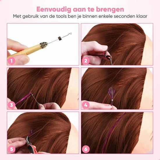 Uitgang β¨ SHOPFINO Glitter Hair Extensions - Hair Tinsel Kit - Haar Extentions - Hittebestendig - TikTok - 12 Verschillende Kleuren - 4800 Hairtinsels - Black Friday - Sinterklaas - Cadeautip π 6 Uitgang β¨ SHOPFINO Glitter Hair Extensions - Hair Tinsel Kit - Haar Extentions - Hittebestendig - TikTok - 12 Verschillende Kleuren - 4800 Hairtinsels - Black Friday - Sinterklaas - Cadeautip π - Afbeelding 4