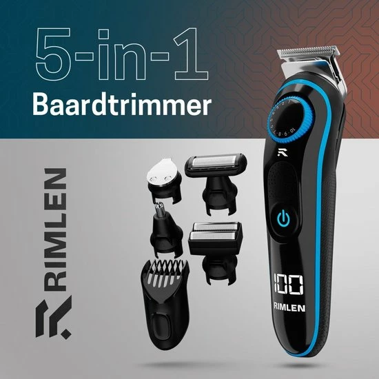 Kopen 🌟 Rimlen® 5 In 1 Baardtrimmer Voor Mannen - Trimmer Voor Baard En Lichaam - Neus En Oor -Bodygroomer - 0.5-10MM 🌟 4 Kopen 🌟 Rimlen® 5 In 1 Baardtrimmer Voor Mannen - Trimmer Voor Baard En Lichaam - Neus En Oor -Bodygroomer - 0.5-10MM 🌟 - Afbeelding 2