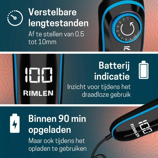 Kopen 🌟 Rimlen® 5 In 1 Baardtrimmer Voor Mannen - Trimmer Voor Baard En Lichaam - Neus En Oor -Bodygroomer - 0.5-10MM 🌟 5 Kopen 🌟 Rimlen® 5 In 1 Baardtrimmer Voor Mannen - Trimmer Voor Baard En Lichaam - Neus En Oor -Bodygroomer - 0.5-10MM 🌟 - Afbeelding 3