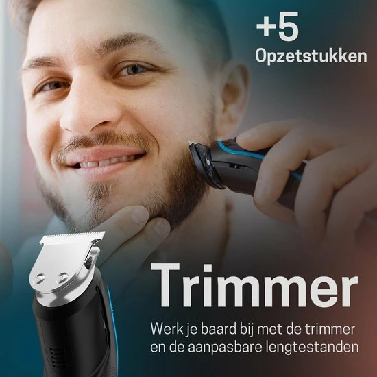 Kopen 🌟 Rimlen® 5 In 1 Baardtrimmer Voor Mannen - Trimmer Voor Baard En Lichaam - Neus En Oor -Bodygroomer - 0.5-10MM 🌟 9 Kopen 🌟 Rimlen® 5 In 1 Baardtrimmer Voor Mannen - Trimmer Voor Baard En Lichaam - Neus En Oor -Bodygroomer - 0.5-10MM 🌟 - Afbeelding 7